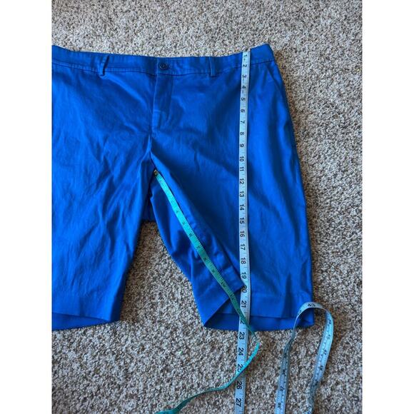 LAUREN, RALPH LAUREN WOMENS shorts, size 16 W, Blue - Picture 4 of 7